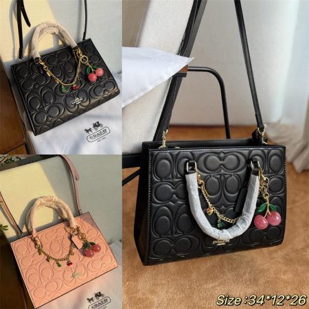 High quality Tote bag size:34*25*12cm COH #31000