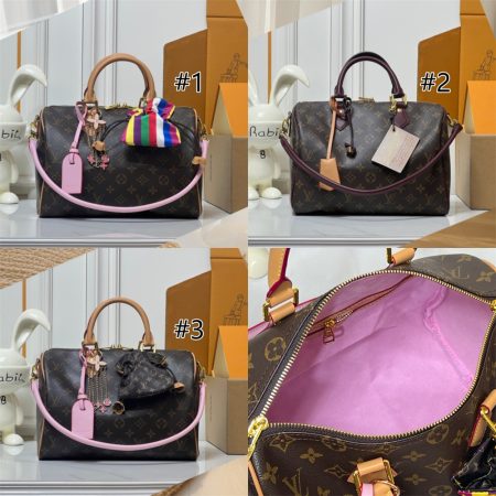 Top quality leather handbag speedy size:30*21cm LOV #31017