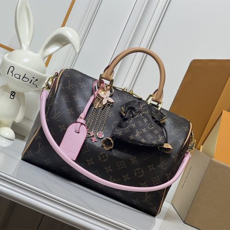 Top quality leather handbag speedy size:30*21cm LOV #31017 - Image 2