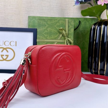 Top quality leather camera bag size:22*16*8cm GUI #31039 - Image 2