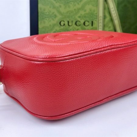 Top quality leather camera bag size:22*16*8cm GUI #31039 - Image 3