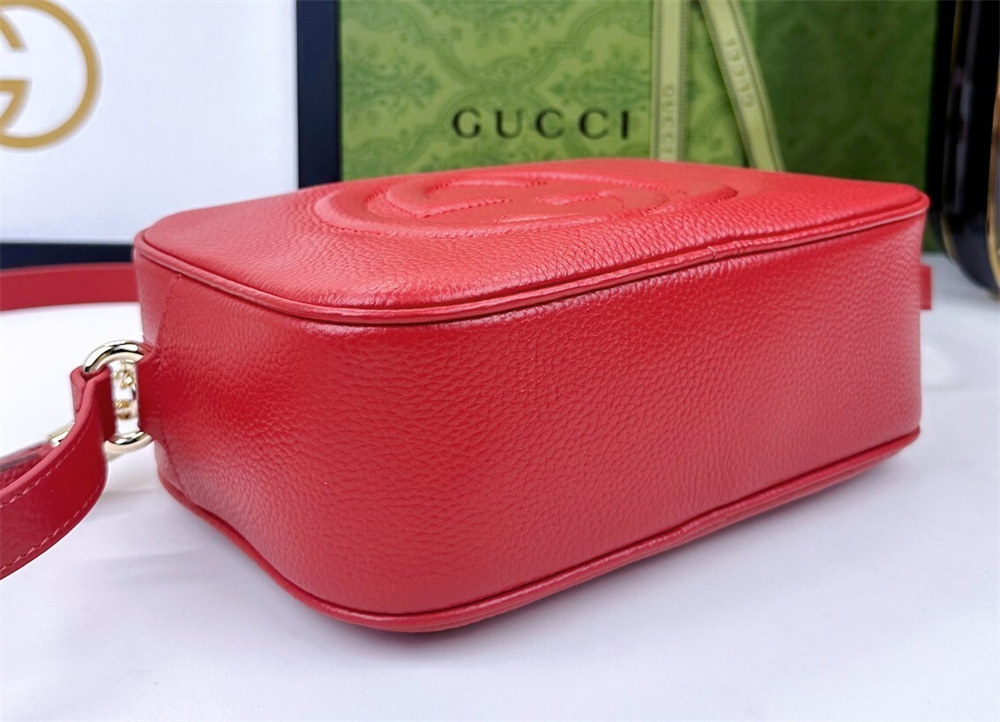 Top quality leather camera bag size:22*16*8cm GUI #31039 - Image 3