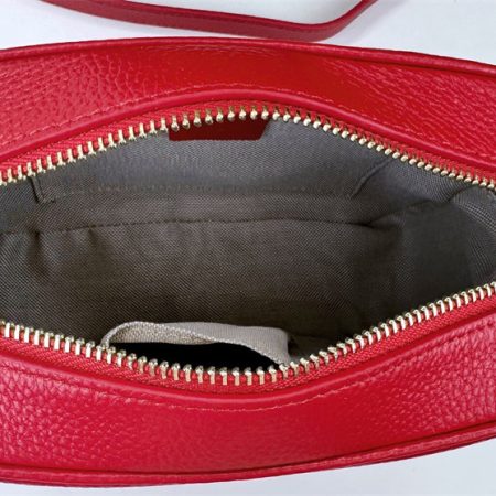 Top quality leather camera bag size:22*16*8cm GUI #31039 - Image 4