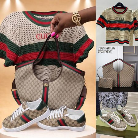 High quality sneaker & Tote bag & T-shirt set free shipping GUI #31044