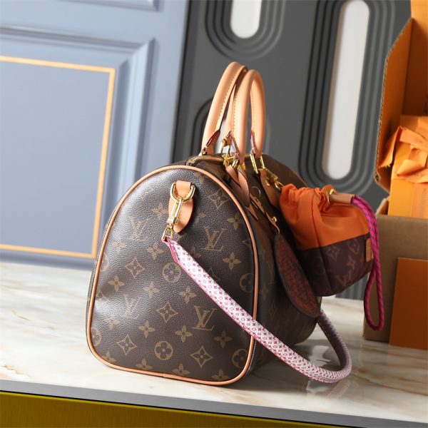 Top quality leather handbag speedy size:30*21cm LOV #31045 - Image 2