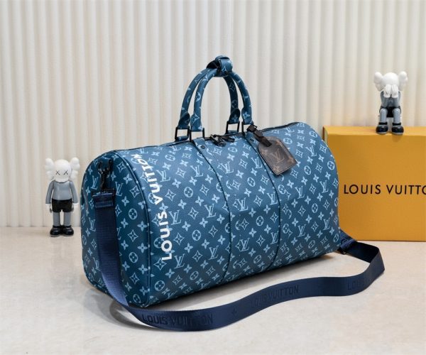 Top quality leather duffel Luggage bag size:50*29cm LOV #31047