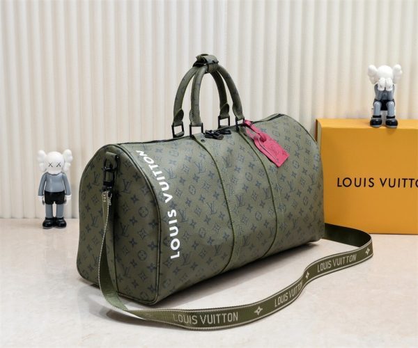 Top quality leather duffel Luggage bag size:50*29cm LOV #31047