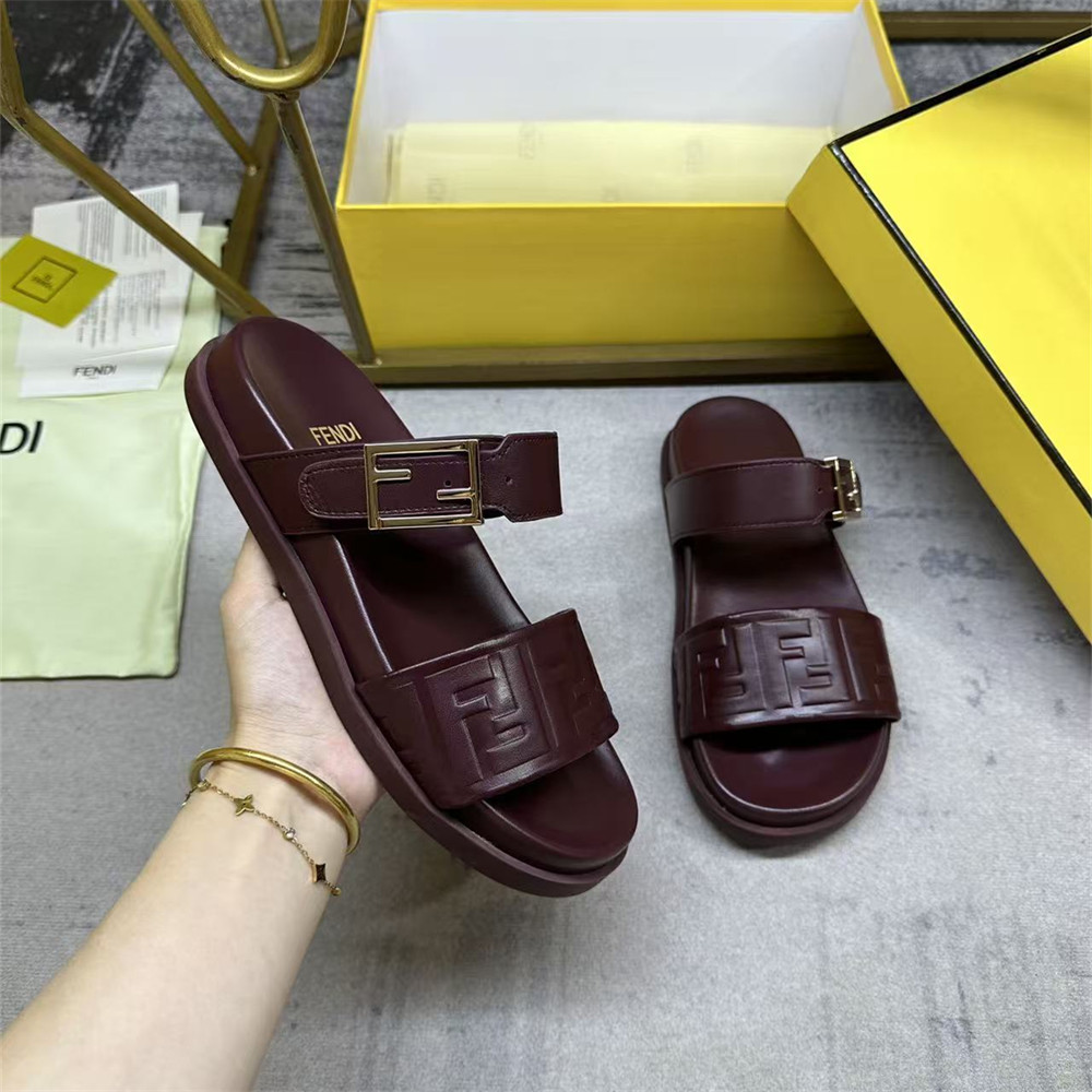High quality couple slipper size:5-11 with box FEI #31057 - Image 2