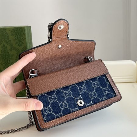 Top quality leather shoulder bag size:16.5*10*4.5cm GUI #31075 - Image 2