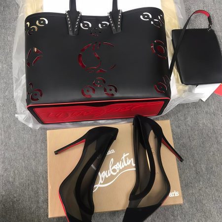 High quality high-heel sandals & Tote bag free shipping CLN #31106