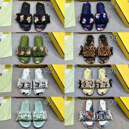 High quality couple slipper size:35-45 with box FEI #31123