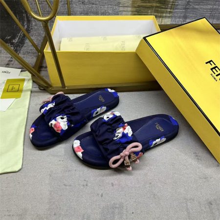 High quality couple slipper size:35-45 with box FEI #31123 - Image 3