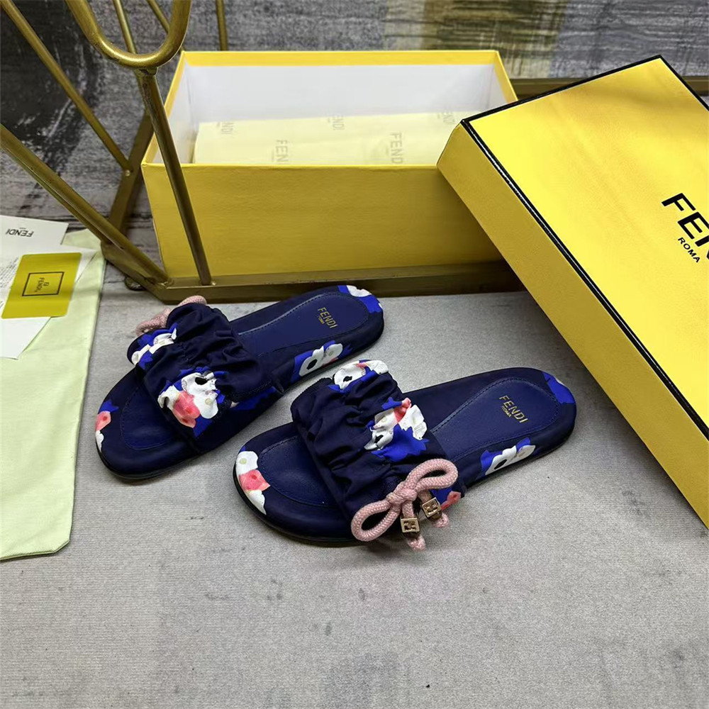 High quality couple slipper size:35-45 with box FEI #31123 - Image 3