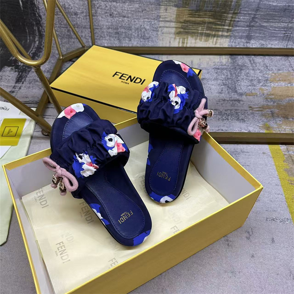 High quality couple slipper size:35-45 with box FEI #31123 - Image 4