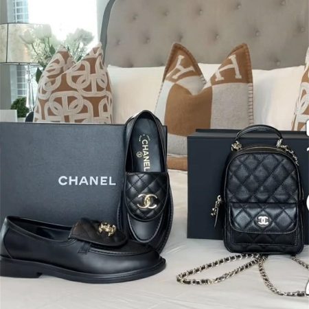 High quality loafers & backpack set free shipping CHL #31130