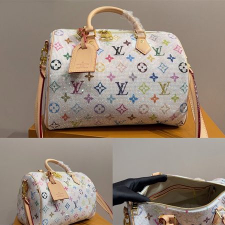 High quality diamond handbag speedy size:30*22cm LOV #31140