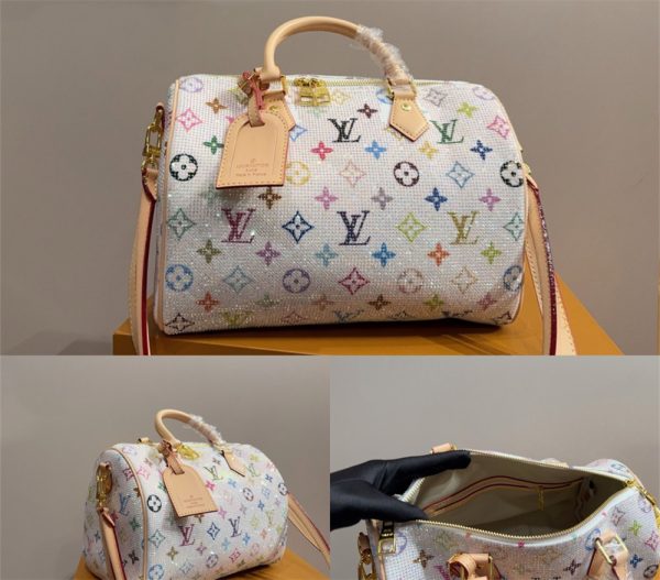 High quality diamond handbag speedy size:30*22cm LOV #31140