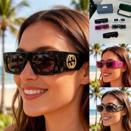 High quality sunglass with box GUI #31156