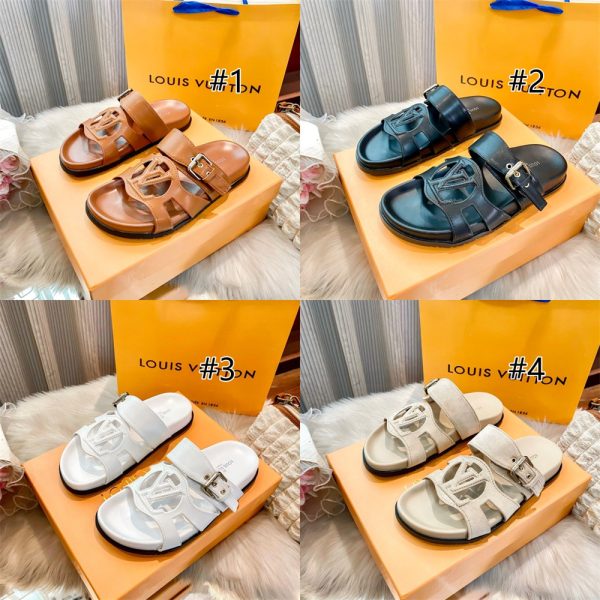 High quality couple slippers size:5-11 with box LOV #31171