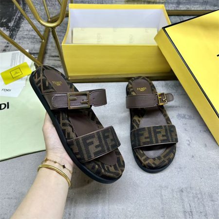 High quality couple slipper size:5-11 with box FEI #31181 - Image 2