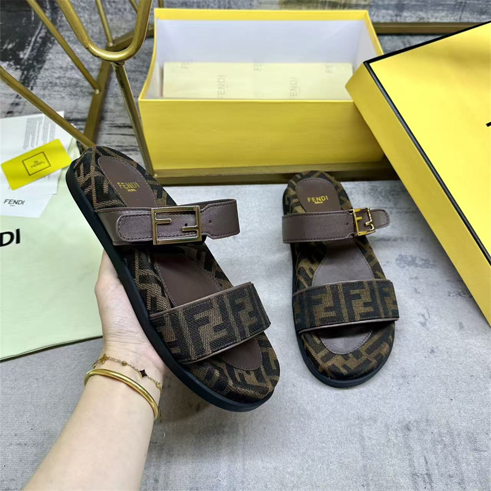 High quality couple slipper size:5-11 with box FEI #31181 - Image 2