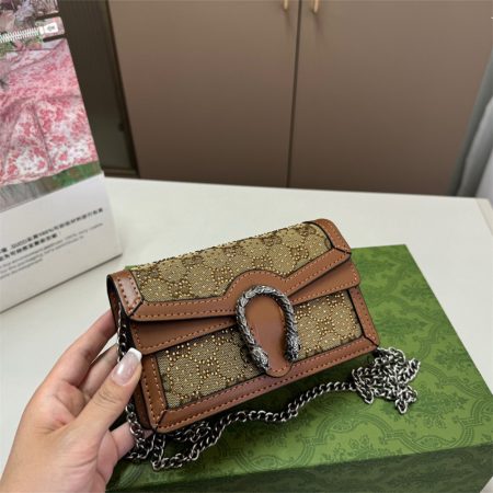 High quality shoulder bag size:18*10cm GUI #31187