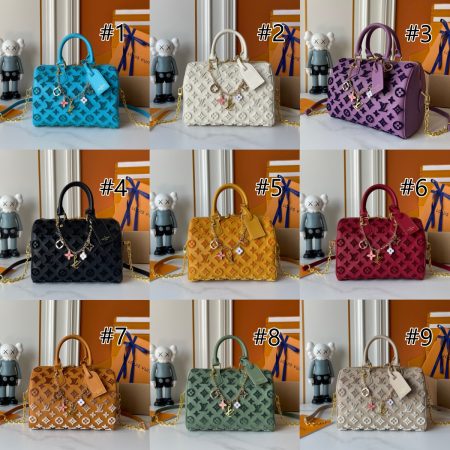 Top quality leather handbag speedy size:25*15*15cm LOV #31208