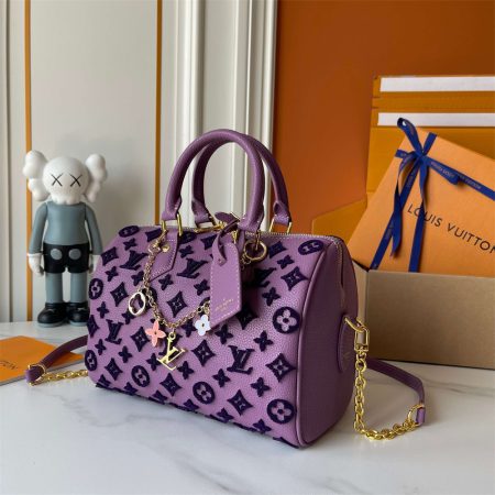Top quality leather handbag speedy size:25*15*15cm LOV #31208 - Image 3