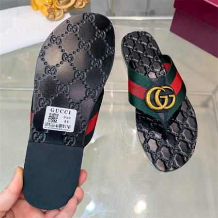 High quality couple slipper size:5-12 with box GUI #31216 - Image 4