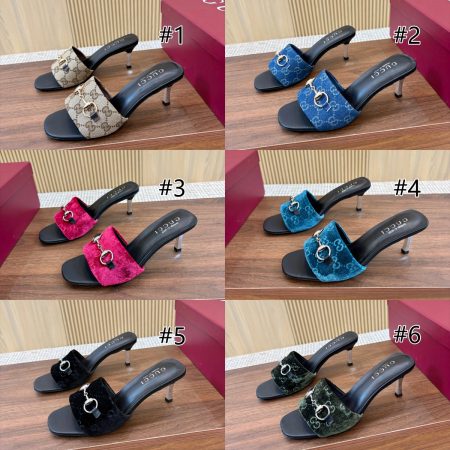 High quality slipper size:5-11 with box GUI #31220
