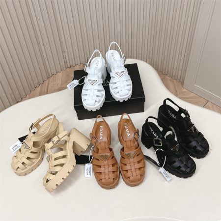 High quality sandals size:5-9 with box free shipping PRA #31223