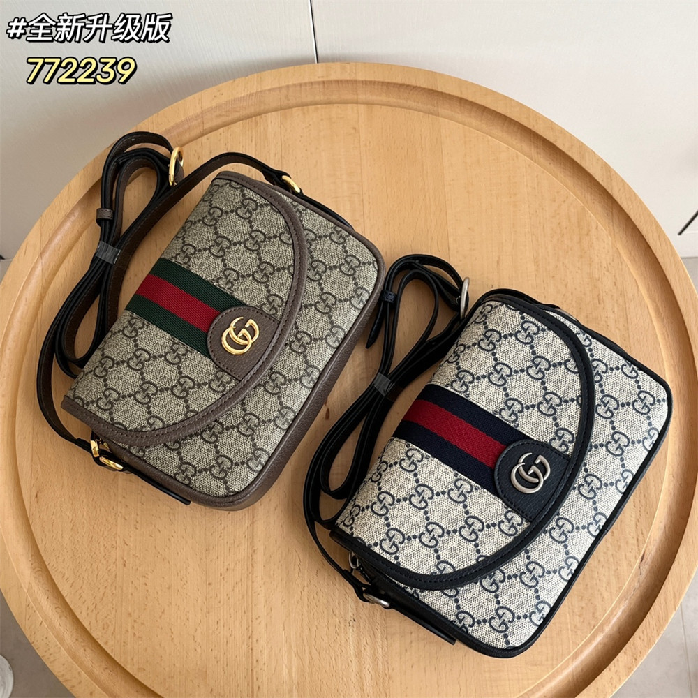 Top quality leather messenger bag size:19*13*5cm GUI #31228 - Image 1