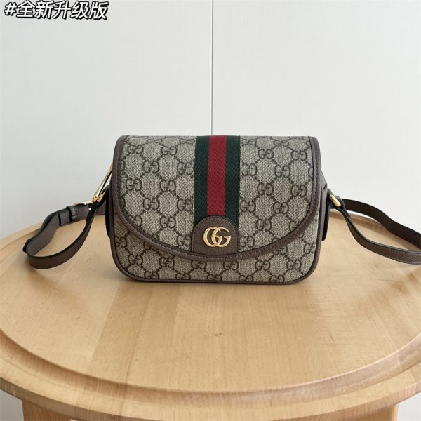 Top quality leather messenger bag size:19*13*5cm GUI #31228 - Image 2