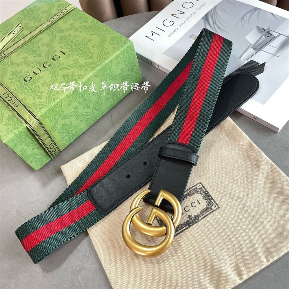 High quality leather belt with box GUI #31236 - Image 1