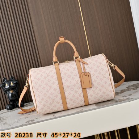 Top quality leather uggage bag size:45*27*20cm LOV #31241 - Image 2