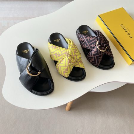 High quality slipper size:5-11 with box FEI #31262