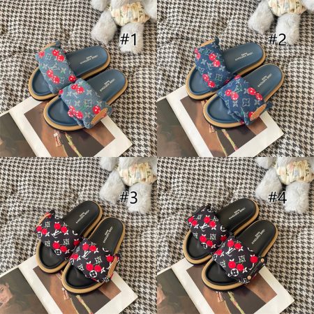 High quality slipper size:5-11 with box LOV #31264