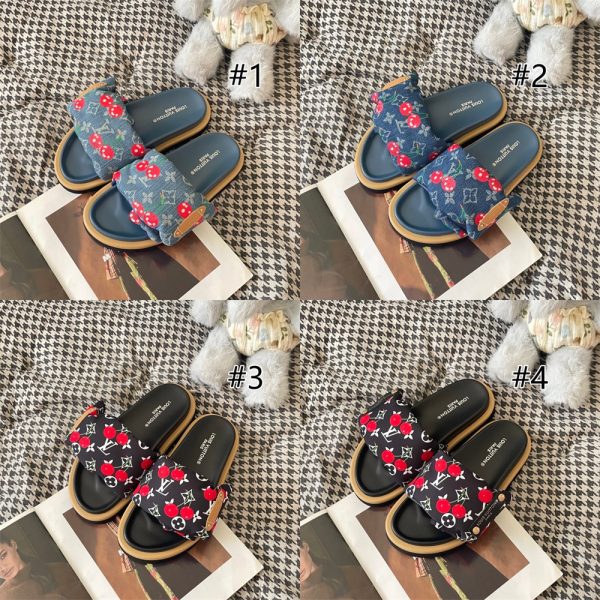 High quality slipper size:5-11 with box LOV #31264