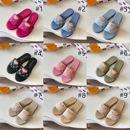 High quality slipper size:5-11 with box LOV #31265