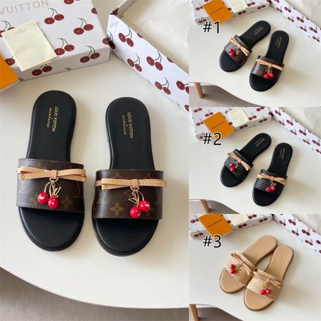 High quality slipper size:5-11 with box LOV #31266
