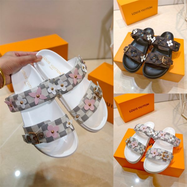 High quality slipper size:5-11 with box LOV #31277