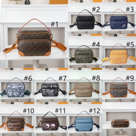 Top quality leather shoulder bag size:25*17.5*11cm LOV #31284