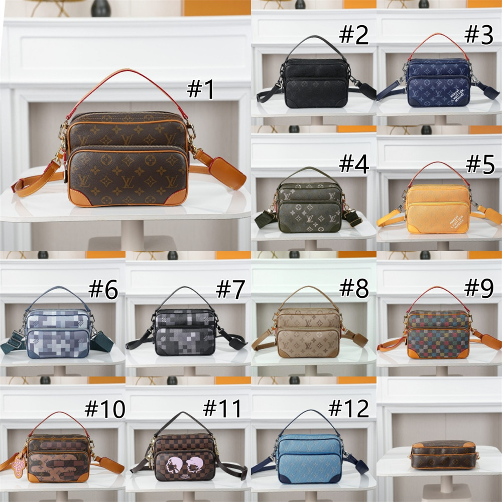 Top quality leather shoulder bag size:25*17.5*11cm LOV #31284 - Image 1