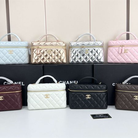 Top quality leather makeup bag size:20*13*5cm CHL #31286 - Image 2