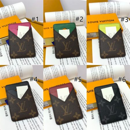 Top quality real leather magnetic card holder size:9.5*6.5cm LOV #31289
