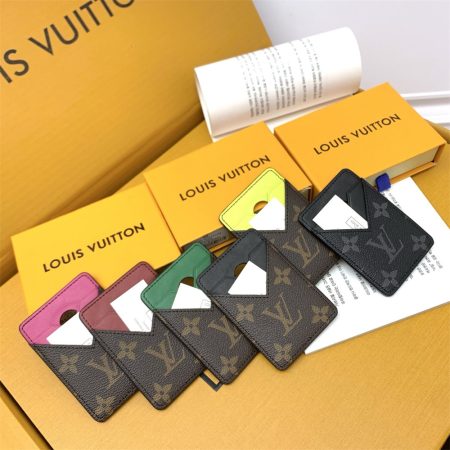 Top quality real leather magnetic card holder size:9.5*6.5cm LOV #31289 - Image 2