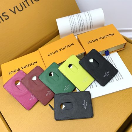 Top quality real leather magnetic card holder size:9.5*6.5cm LOV #31289 - Image 3