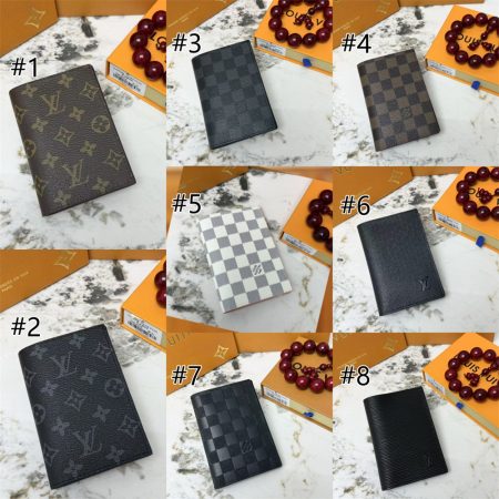Top quality real leather passport holder size:10*14*2.5cm LOV #31290