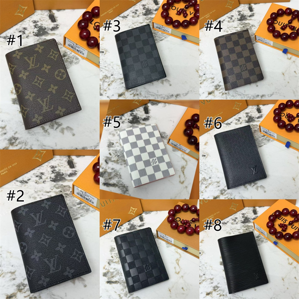 Top quality real leather passport holder size:10*14*2.5cm LOV #31290 - Image 1
