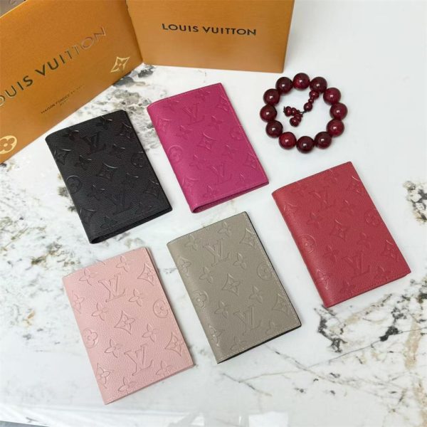 Top quality real leather passport holder size:10*14*2.5cm LOV #31291